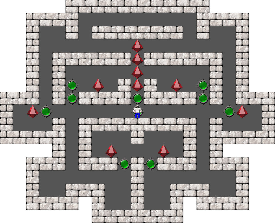 Sokoban Chrysalis Collection 9 level 35